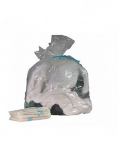 Sac hydrosoluble eau chaude transparent 660 x H 840 mm -...
