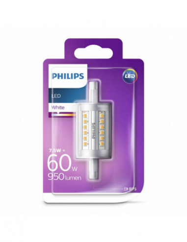 Lampe LED Crayon variateur R7s 78mm - 7.5-60W -...