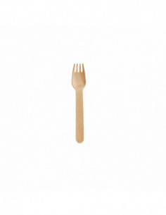 Fourchette en bois 160mm - Carton de 2000