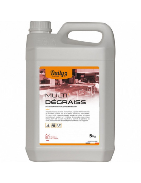 Dégraissant polyvalent surpuissant - MULTI DEGRAISS - Bidon de 5l