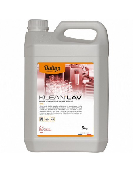 Lavage pour machine vaisselle - KLEAN’LAV - Bidon 5l