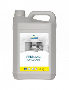 Lavage toutes eaux pour machine - First Clean - Bidon 5l