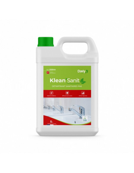 Nettoyant sanitaire KLEAN'SANIT Ecolabel - Bidon de 5L