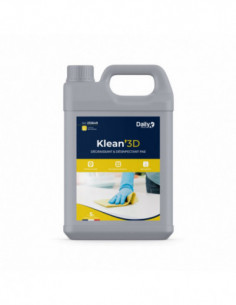 Dégraissant désinfectant alimentaire KLEAN'3D - Daily K -...