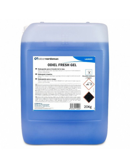 Lessive liquide tout textile - ODIEL FRESH GEL - Bidon 20l