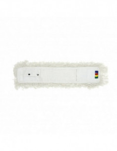 Frange coton à plat - Largeur 9cm - Longueur de 60 à 100cm