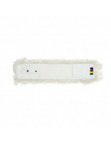 Frange coton à plat - Largeur 9cm - Longueur de...