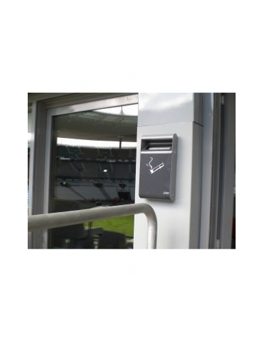 Cendrier mural extérieur 3L gris anthracite