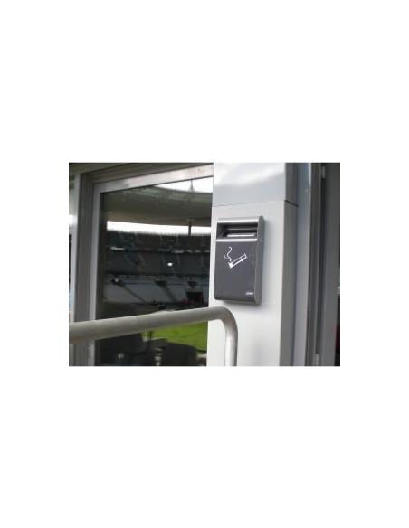 Cendrier mural extérieur 3L gris anthracite