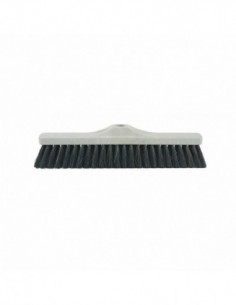 Balai de crin gris-noir 37,5 cm - Support plastique...