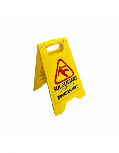 Panneau de signalisation "sol glissant" - Petit...