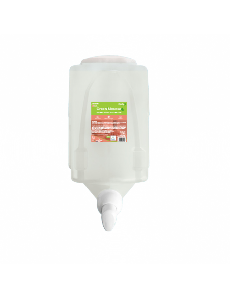 Savon mousse lavante Ecolabel recharge 1000ml - Daily K - Colis de 6