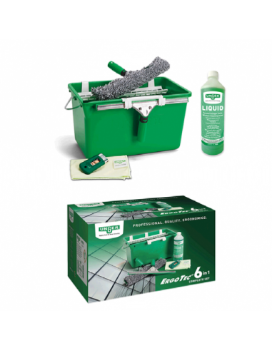 Kit complet pour nettoyage de vitres ERGOTEC 6...