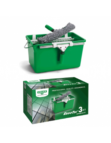 Kit complet pour nettoyage de vitres ERGOTEC 3...