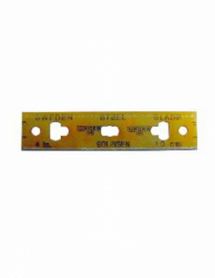 Lames de rechange carbone TRIM 10 cm - Lot de 25