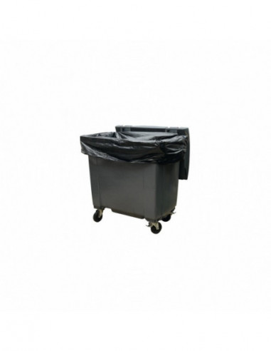 Doublures de Conteneurs 500L Noir - 30 microns...
