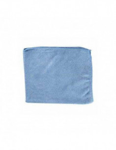 Serpillière microfibre bleue 50x60cm - Sachet de 5 2