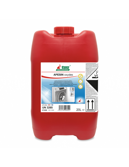 Additif de blanchiment et désinfection de linge - APESIN OXYDES - Bidon de 15l