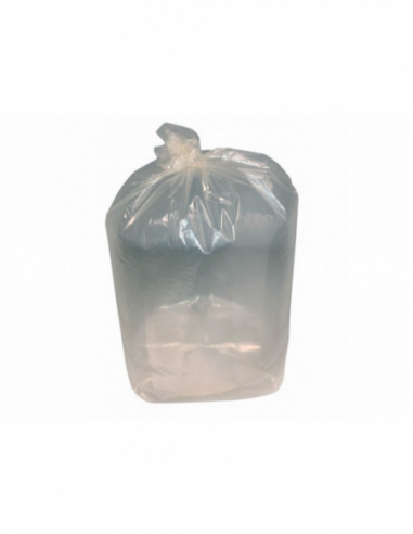 Sac Poubelle 30L Transparent - Carton de 500 Sacs