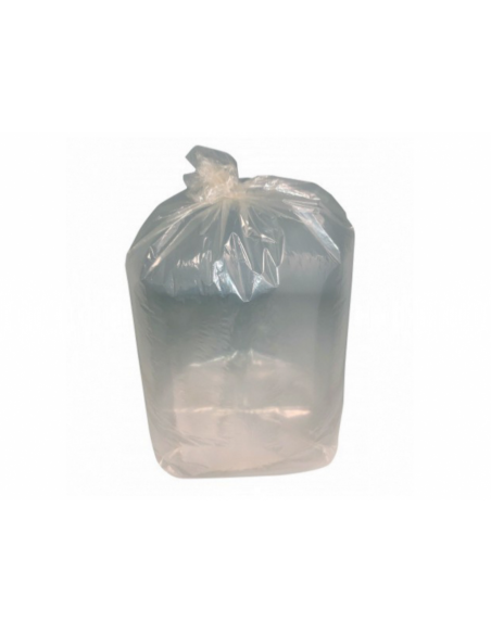 Sac Poubelle 30L Transparent - Carton de 500 Sacs