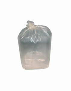 Sac Poubelle 130L Transparent - 55 microns - Carton de...
