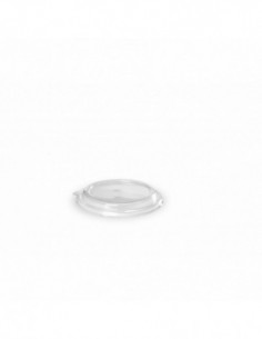 Couvercle en pet transparent diamètre 165 mm pour pot...