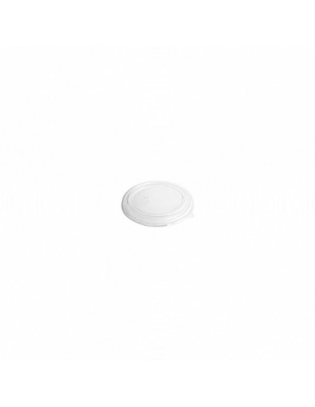 Couvercle en pet transparent diamètre 204 mm pour saladier rond - Carton de 500