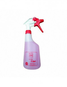 Spray vide sérigraphié rouge 650ml pour nettoyant ODOR...