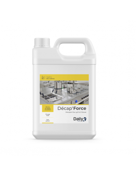 Décapant four, grill et friteuse DECAP' FORCE - Bidon 5L