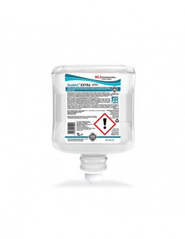 Mousse lavante mains antimicrobienne OXYBAC...