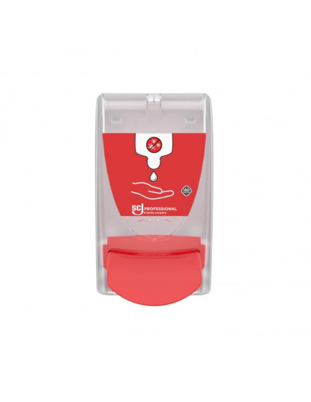 Distributeur de gel hydroalcoolique pour recharge 1l