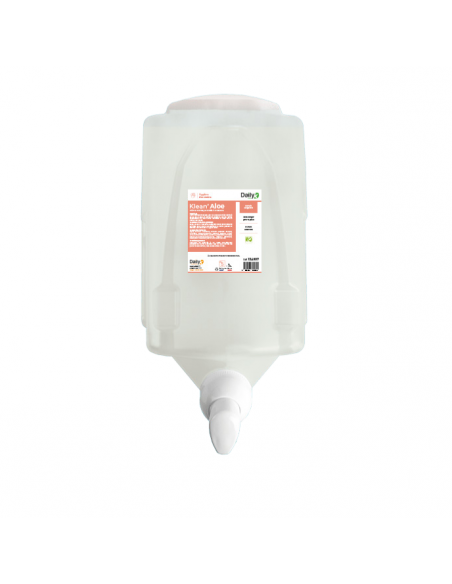 Crème lavante parfumée KLEAN' ALOE recharge 1000ml - Colis de 6