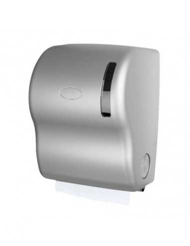 Distributeur essuie-mains en rouleaux - Silver ABS