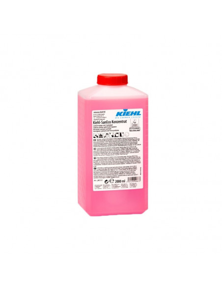 Nettoyant sanitaires concentré Ecolabel SanEco - Carton de 3 flacons 2l