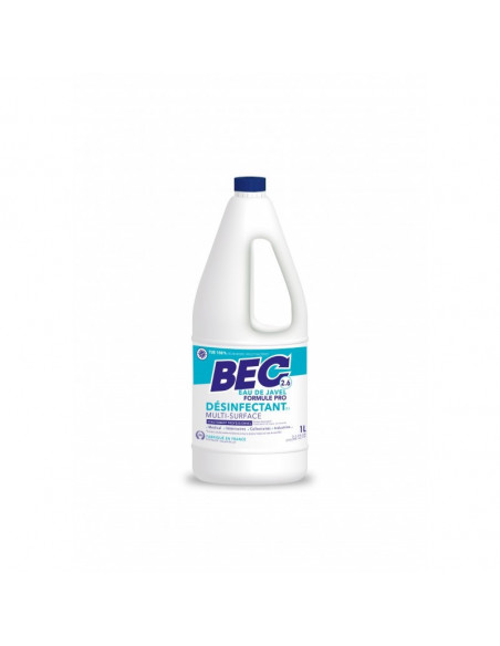 Javel liquide 2,6% - Bidon 1l