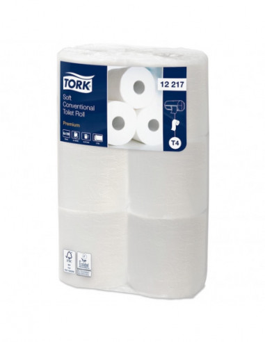 Papier Hygiénique Rouleau Traditionnel doux...