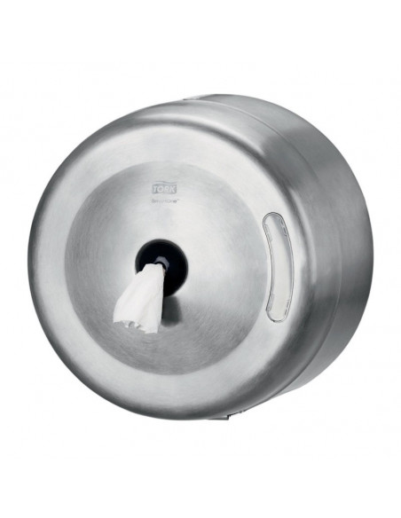 Distributeur Papier Hygiénique à dévidage central Inox - TORK SmartOne T8