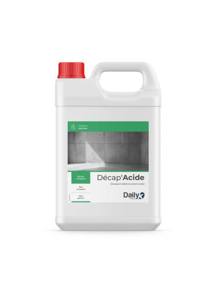 Décapant désincrustrant acide - Décap'Acide - Bidon 5l