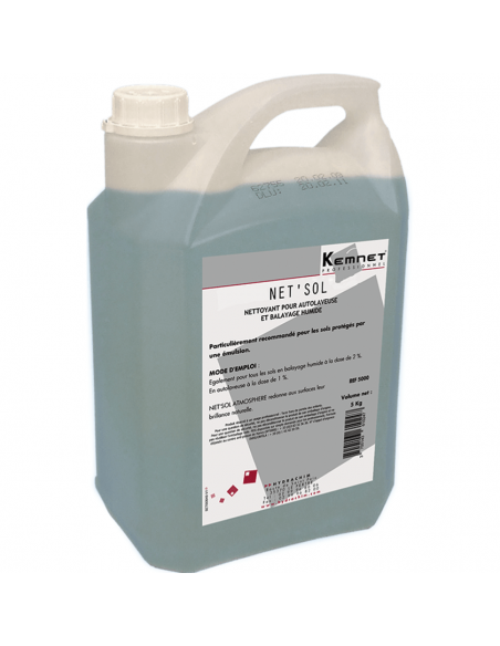 Nettoyant sol à base de savon - NET SOL - Bidon 5l