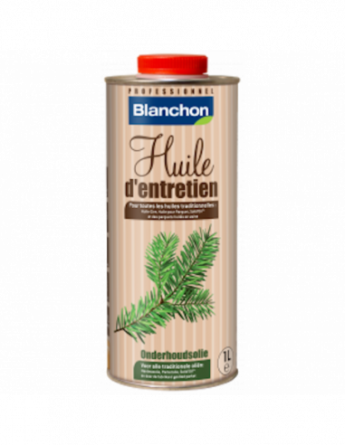 Huile d' Entretien pour Parquets huilés - Bidon 1l