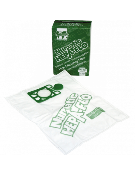 Sac aspirateur Numatic HEPAFLO 25L - 604017 - Lot de 10