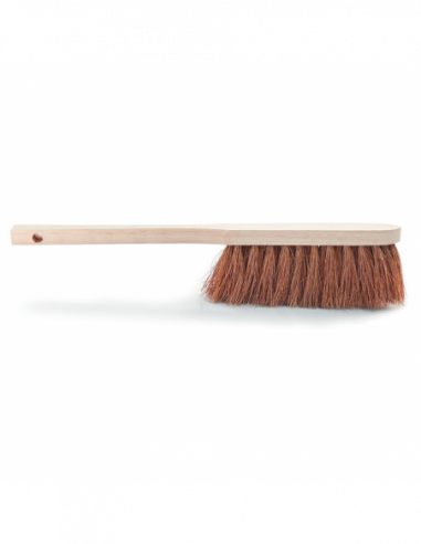 Balayette coco 46 cm - Monture bois brut
