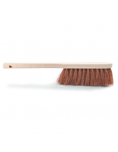 Balayette coco 46 cm - Monture bois brut