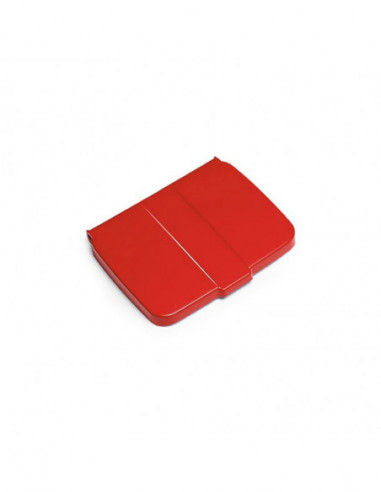 Couvercle rouge pour Insert tri sélectif 2x60L