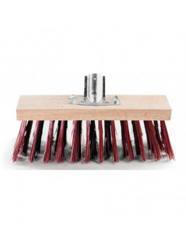 Balai cantonnier 32 cm - Monture bois - Douille...