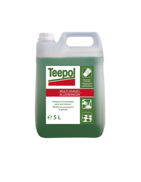 Détergent multi-usages Teepol - Bidon 5l