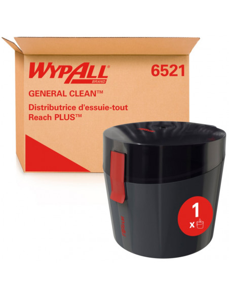 Distributeur à dévidage central bobine WypAll Reach PLUS