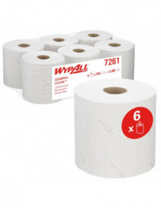 Bobine à dévidage central blanche 2 plis WypAll L20 -...