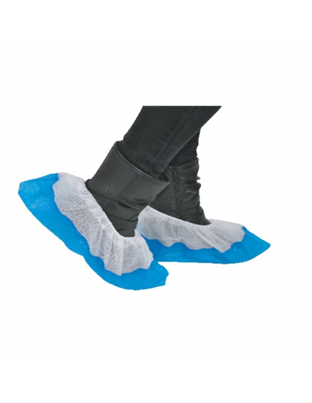 Surchaussure à usage unique avec semelle renforcée - Carton de 300