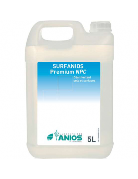 Détergent désinfectant sols et surfaces - SURFANIOS Premium NPC - Bidon 5l